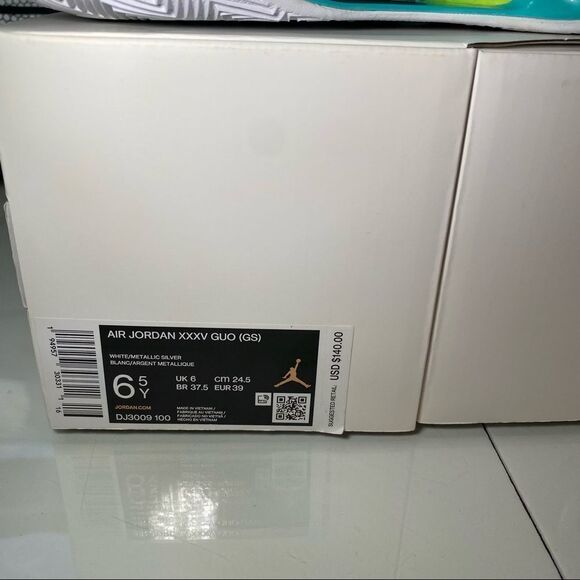 🆕 Guo Ailun x Air Jordan 35 GS 'Jade' - Picture 13 of 13